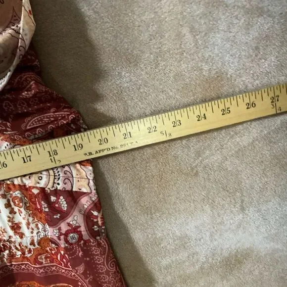 Bohemian Patchwork Dress-Large‎ - Picture 7 of 9